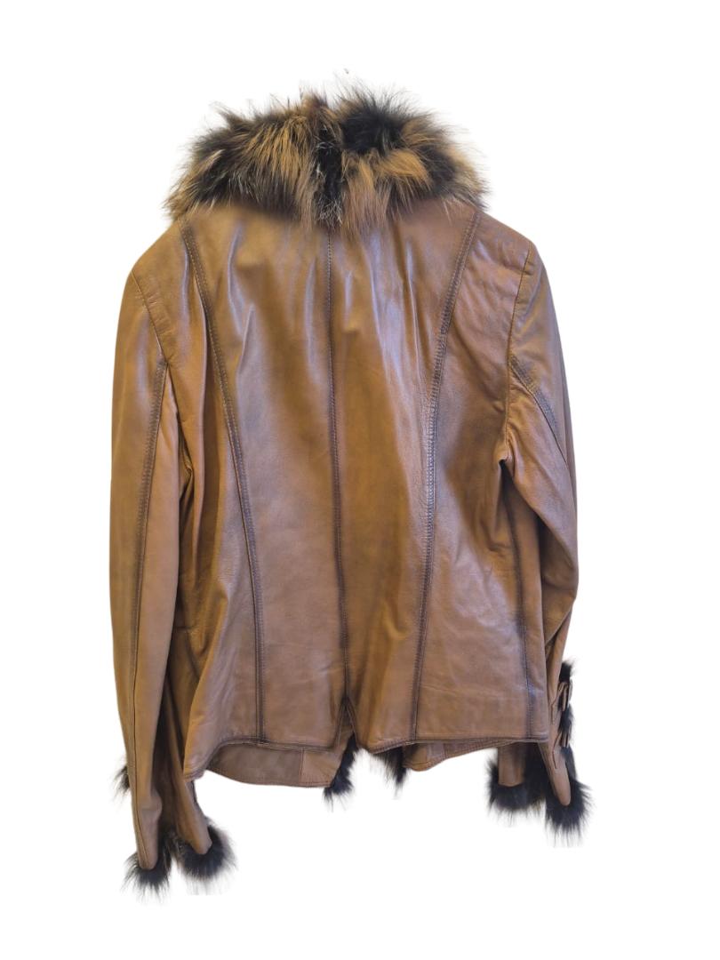 Daniel RICCO Real leather and fox fur
