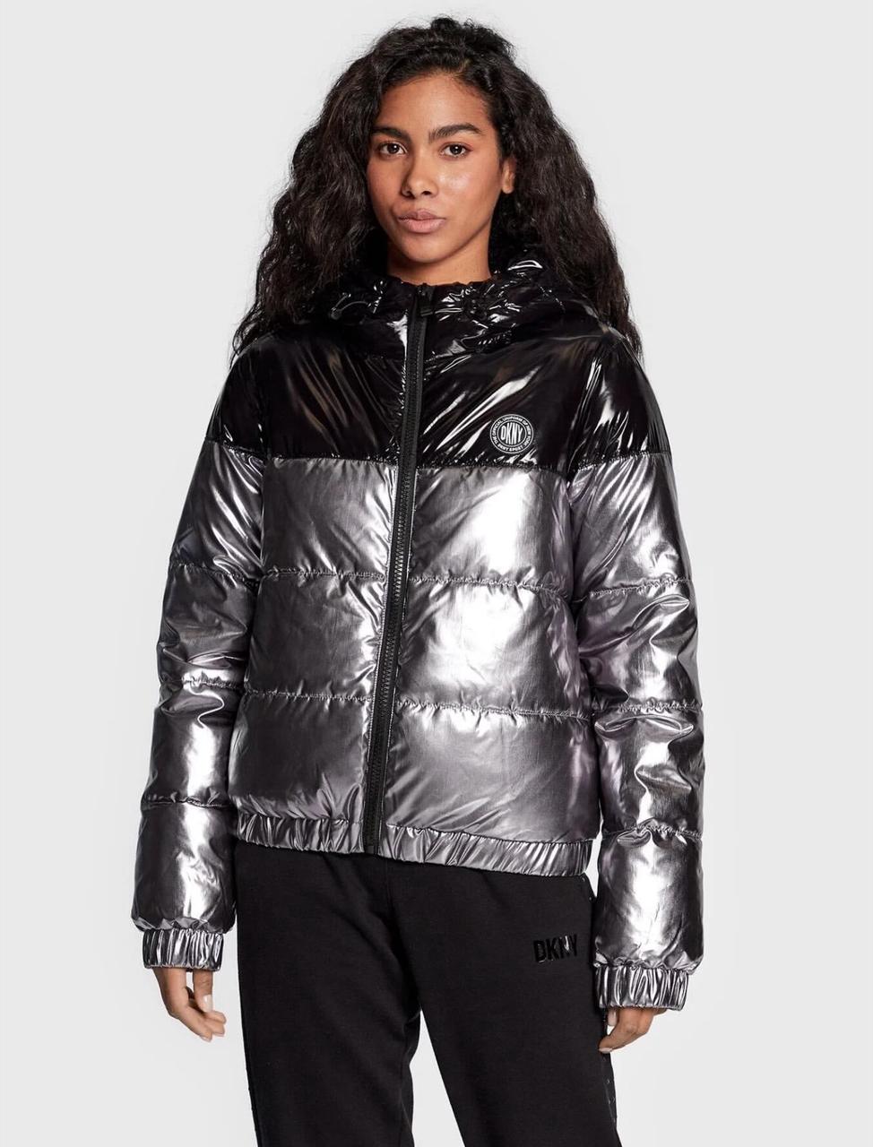 DKNY Black/Grey Women's Jacket