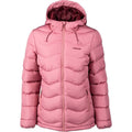 Head brand puffer jacket